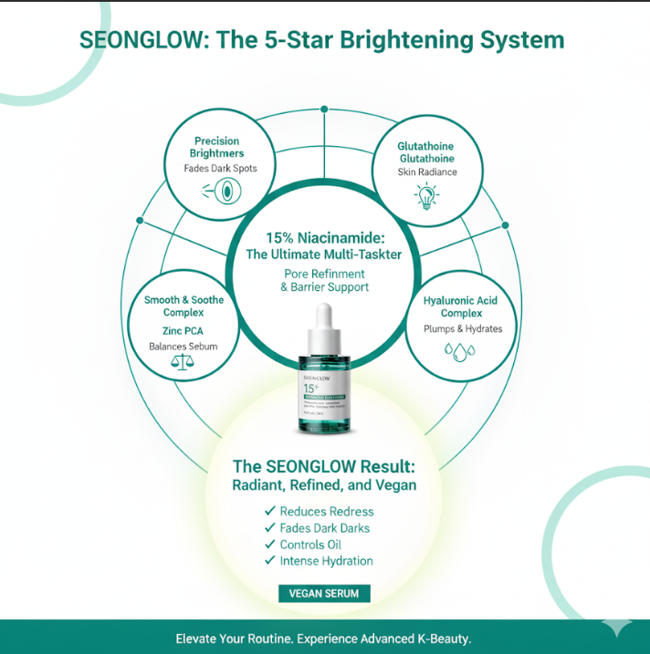 The 5-Star Brightening System — Elevate Your Routine, Experience Advanced K-Beauty