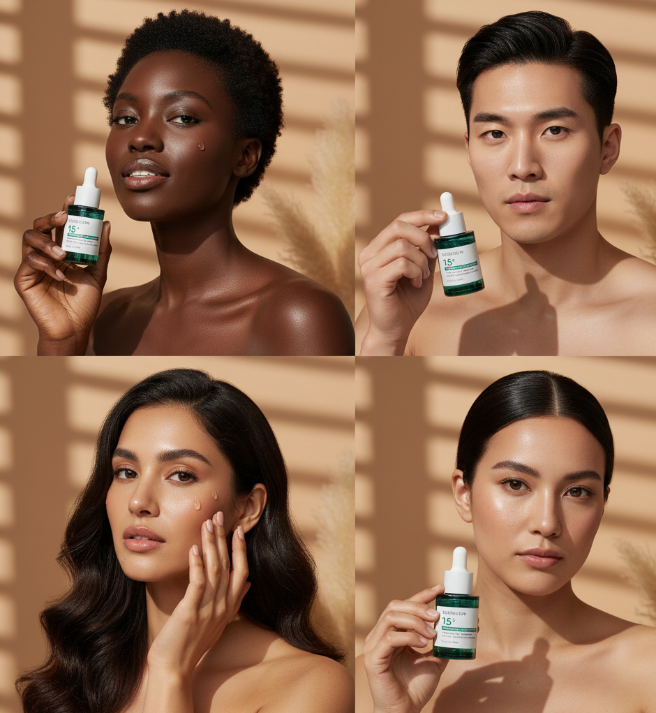 ✨ “Different faces. One glow Seonglow.” ✨