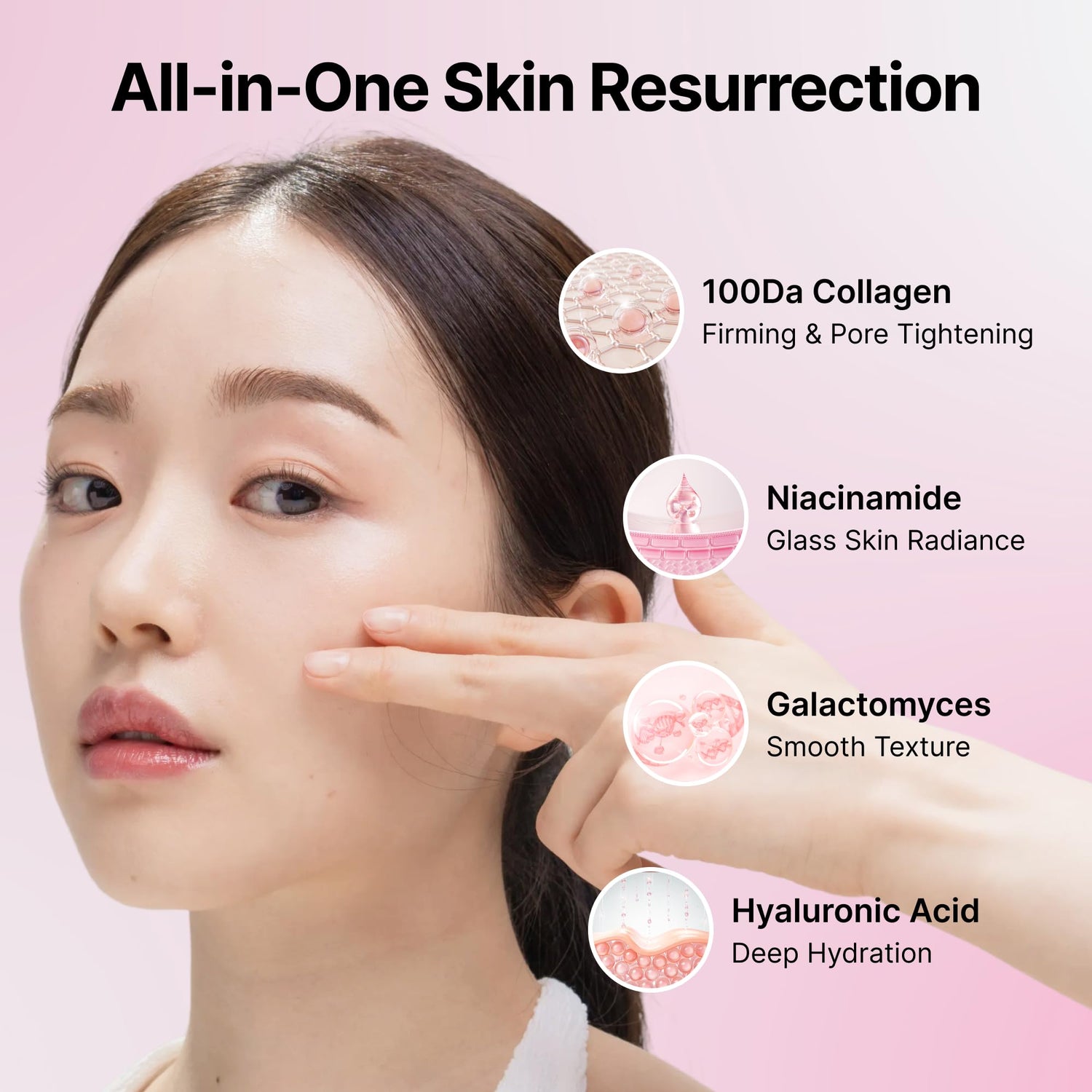 Seonglow Collagen Hydration Mask – Deep Moisture &amp; Firming Care (4 Sheets)