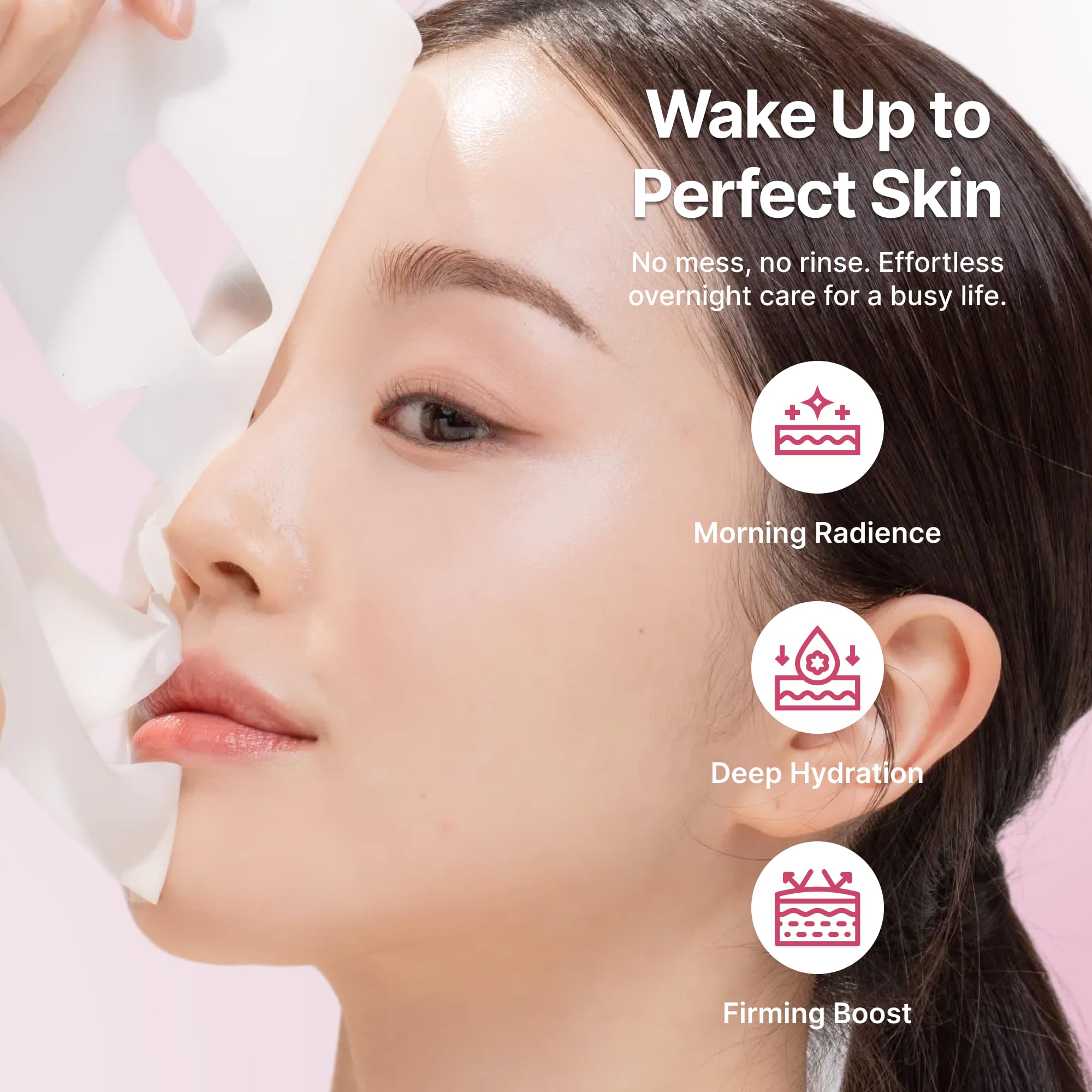 Seonglow Collagen Hydration Mask – Deep Moisture &amp; Firming Care (4 Sheets)